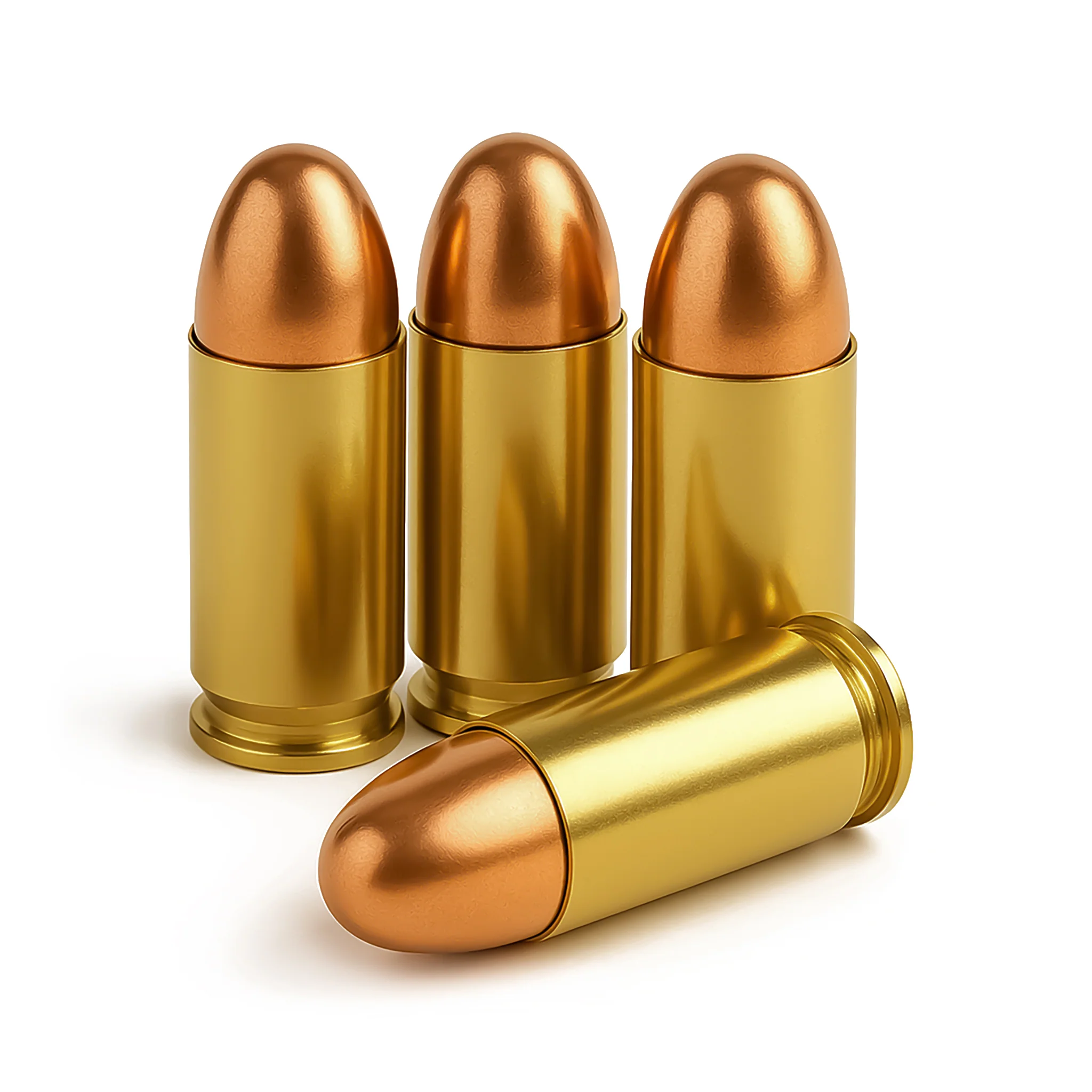 Freedom Munitions 45 ACP Ammo- 230 Gr Round Nose (RN), 50 rounds, Remanufactured - Image 2