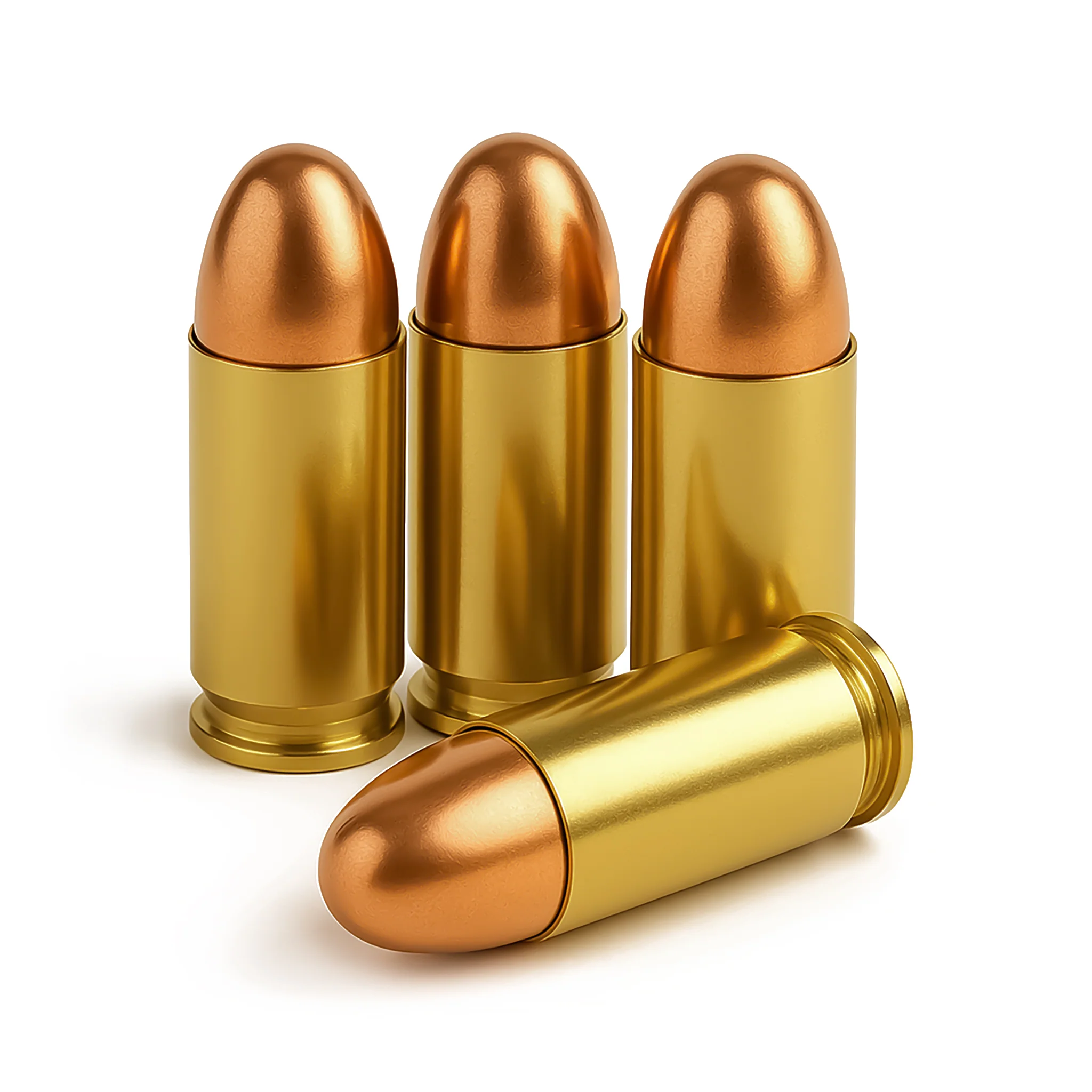 LAX Ammunition 45 ACP Ammo- 230 Gr Round Nose (RN), 50 rounds, Remanufactured - Image 2