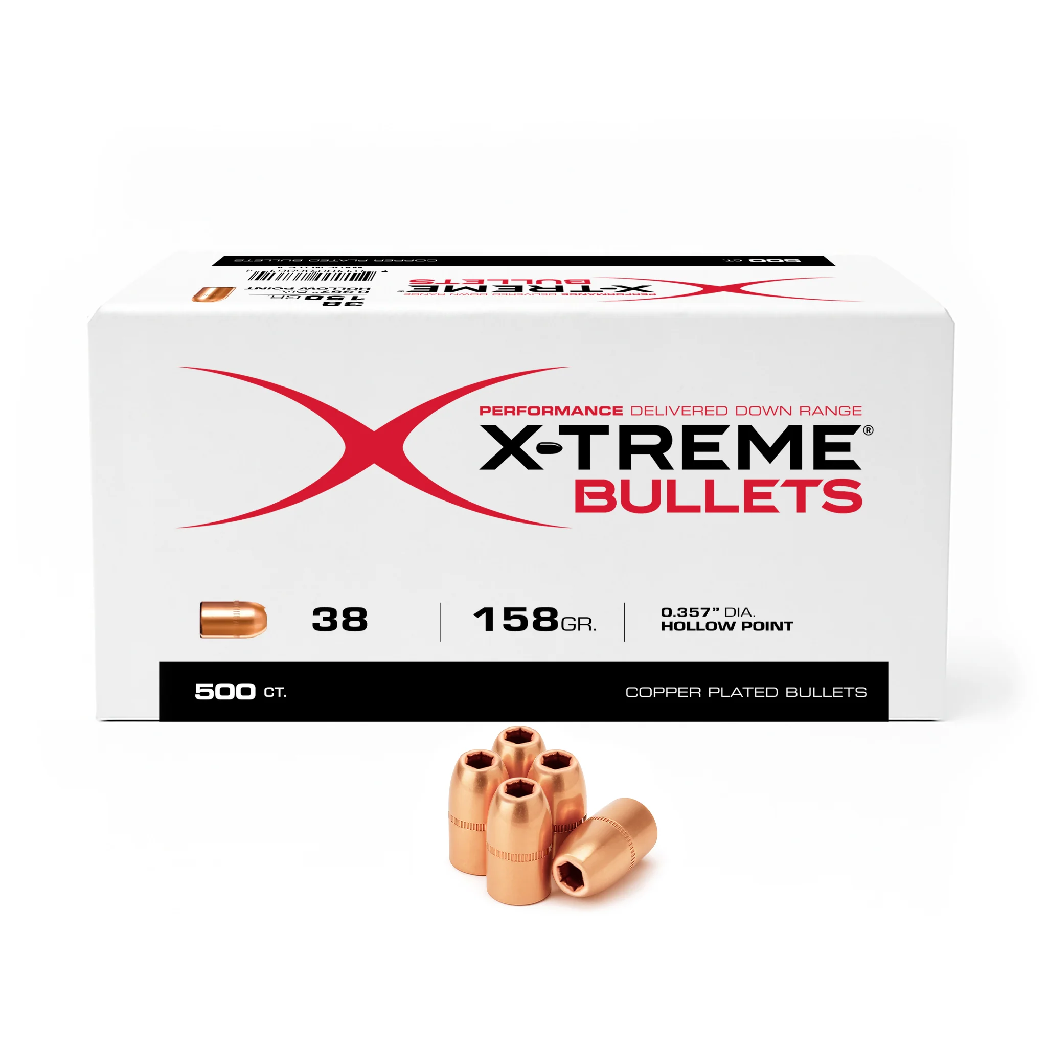 X-Treme 38/357 (.357) 158 Gr HP Range Performance Bullet (not ammo)